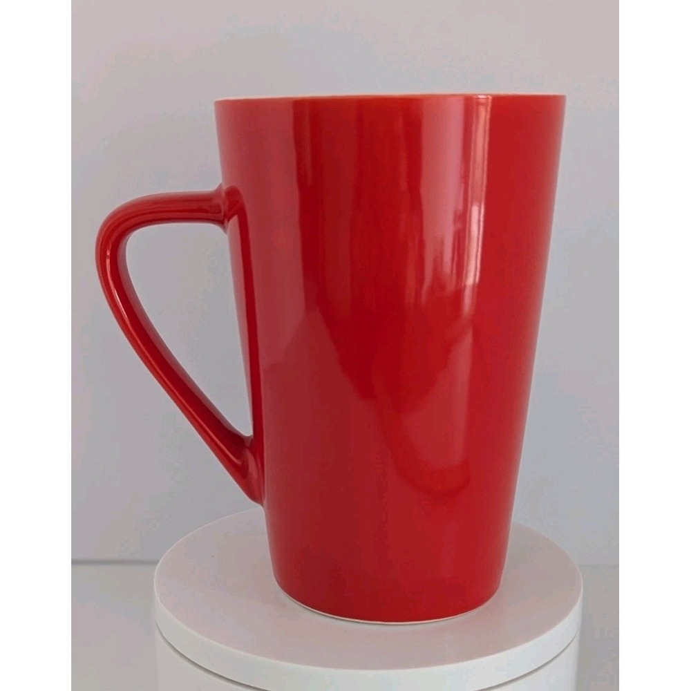 Starbucks Mug Ceramic Tall Red Coffee Tea Christmas Holiday 2020 12oz - Picture 2 of 8